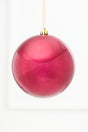 5.5" Festive Pink Shatterproof Ornament