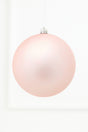 5.5" Blush Pink Matte Shatterproof Ornament