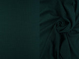 Waffle Stretch Knit Fabric Solid