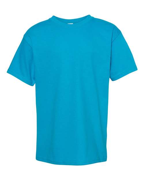 Hanes® Essential-T Crewneck Short Sleeve Youth T-Shirt