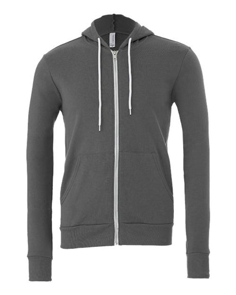 BELLA + CANVAS ®Unisex Sponge Fleece Full-Zip Hoodie Sweatshirt - 3739