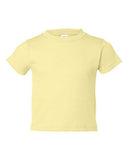 RADYAN® Toddler Cotton Jersey Crew Neck Short Sleeve Tee