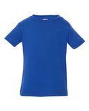 RADYAN® Infant Fine Jersey Short Sleeve Crew Neck Tee