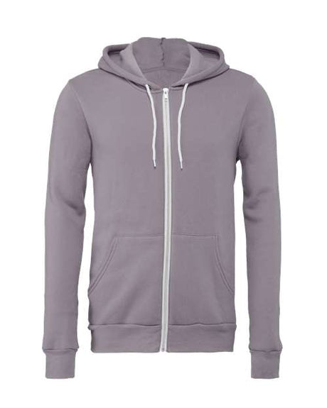 BELLA + CANVAS® Unisex Lightweight Sponge Fleece Zip-Up Hoodie - 3739