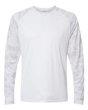 Paragon®Cayman Performance Camo Colorblocked Long Sleeve T Shirt