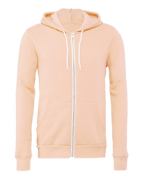 BELLA + CANVAS® Unisex Premium Fleece Full-Zip Sweatshirt - 3739