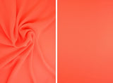 Solid Ghost Bubble Crepe Fabric, Lightweight Textured Stretch 57/58" Wide for Apparel