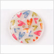 White Multi Plastic Coat Button - 44L/28mm