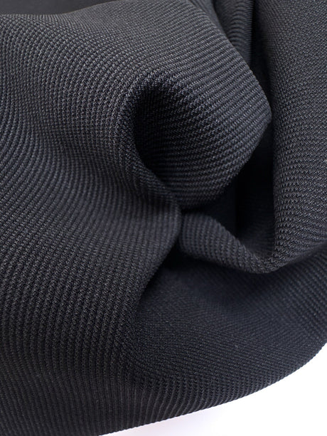 Black Polyamide Elastane Knit