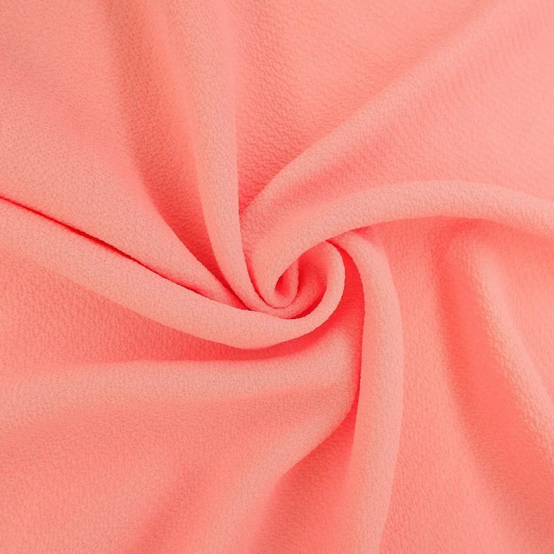 1 Yard Drapery Upholstery Fabric Ghost Crepe Solid Woven Stretch 57/58" Width