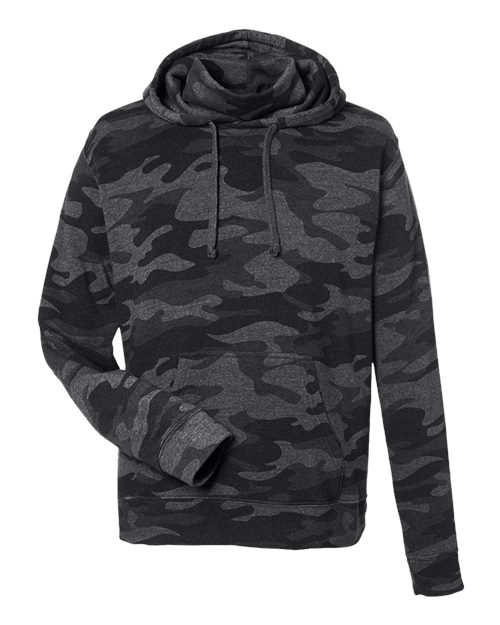 Men’s gaiter fleece hooded sweatshirt for comfortable outdoor and casual layering