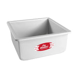 Fat Daddio's Anodized Aluminum Square Cake Pan, 8" x 8" x 4"