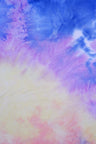 1 Yard DTY Brushed Tie-Dye Knit Fabric, 58/60? Wide Polyester Spandex Blend