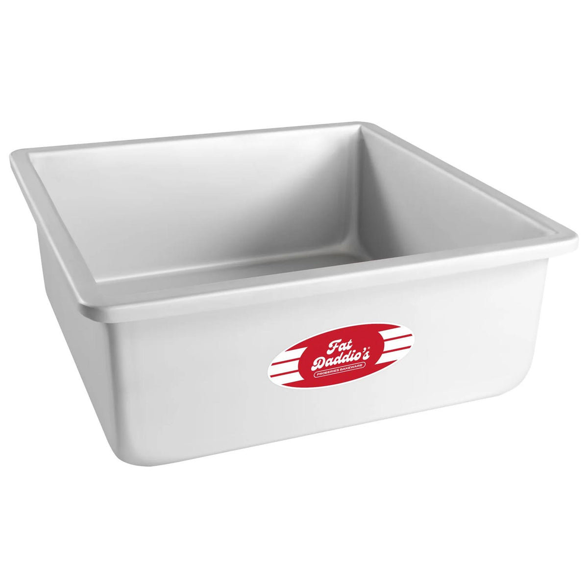 Fat Daddio's Anodized Aluminum Square Cake Pan, 10" x 10" x 4"