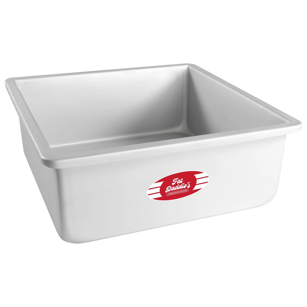 Fat Daddio's Anodized Aluminum Square Cake Pan, 12" x 12" x 4"