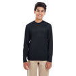 Youth Cool & Dry Performance Long-Sleeve Top, performance fabric, for work, teams and everyday wear