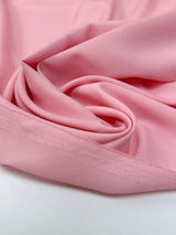 Pink Crepe Polyamide Crepe Fabric
