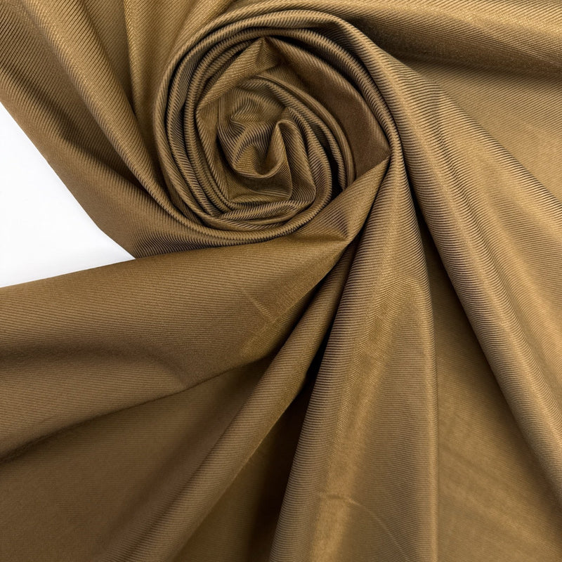 Viscose Cotton Twill Brown Beige