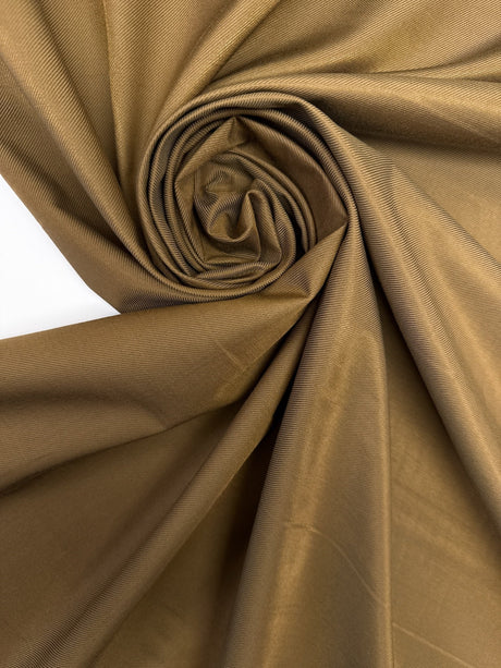 Viscose Cotton Twill Brown Beige