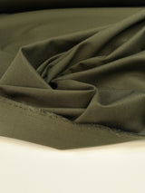 Cotton Twill With Elastane Green