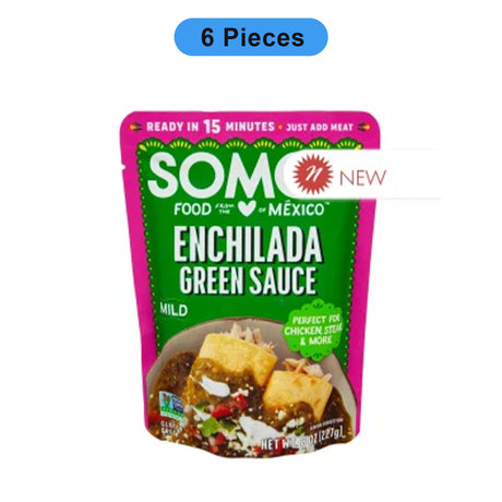 SOMOS GREEN ENCHILADA SAUCE 8 OZ POUCH