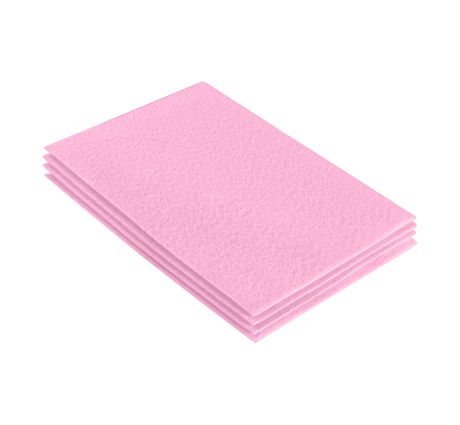 Acrylic Felt 9x12 Sheet Packs Baby Pink