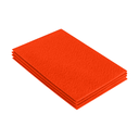Acrylic Felt 9x12 Sheet Packs Neon Orange