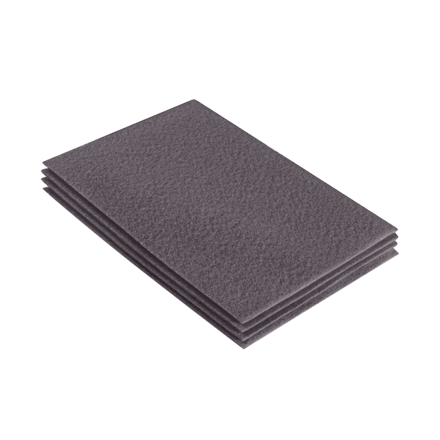 Acrylic Felt 9x12 Sheet Pack Platinum Gray