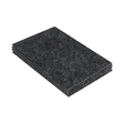 Acrylic Felt 9x12 Sheet Packs Charcoal