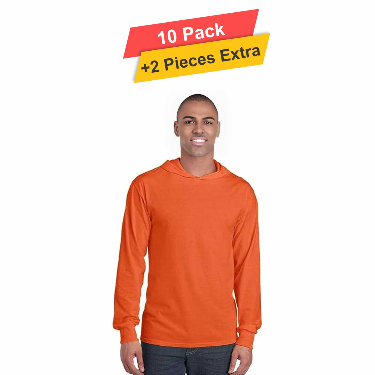 Polymesh Hoodie - 10 pack - 100% polyester