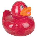 Glitter Rubber Ducky Collectible 6" (1 DZ)