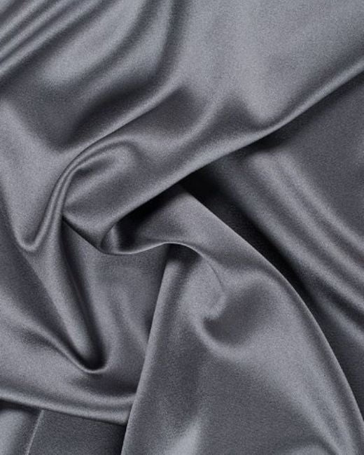 Stretch Satin Dark Silver