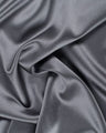 Stretch Satin Dark Silver