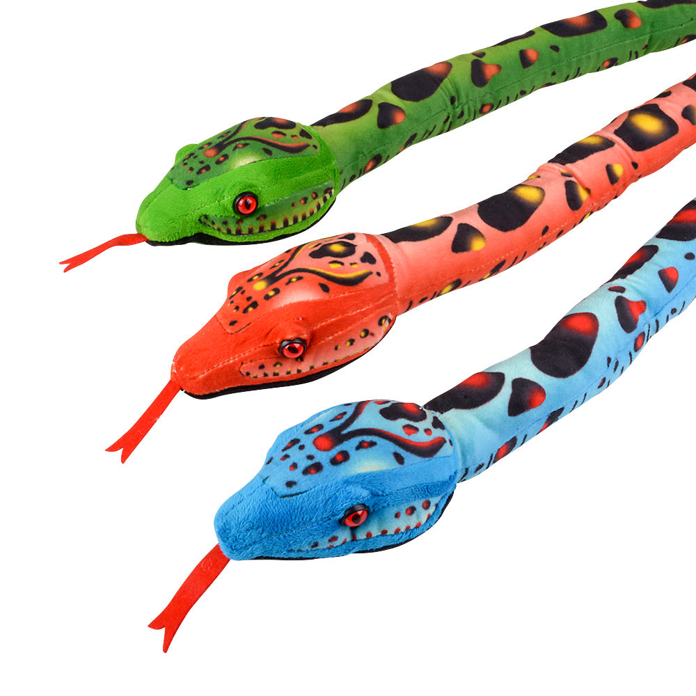 Spotted Boa Snake Plush (1 PC)