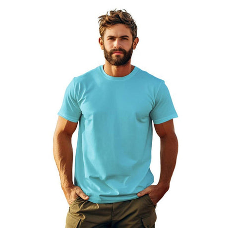 Jerzees®- Crew Neck Soft T-shirt  For Men– Perfect for Everyday Comfort Tee