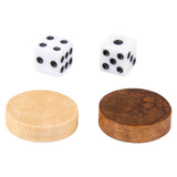 Wooden Backgammon 10" (1 Box)