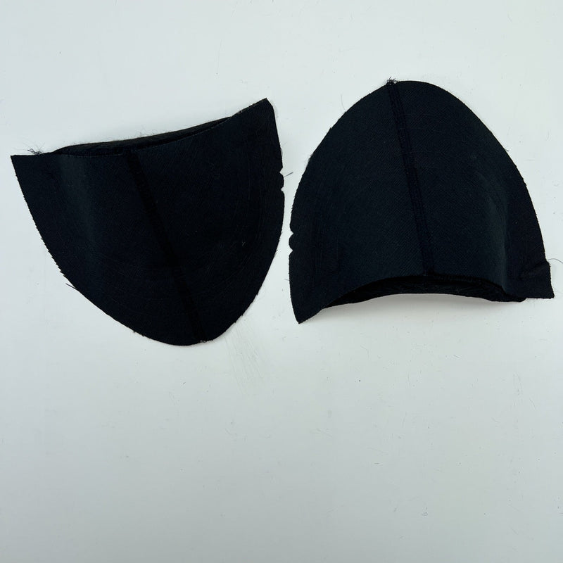 Black Wool Cotton Non-Woven Sewing Notions