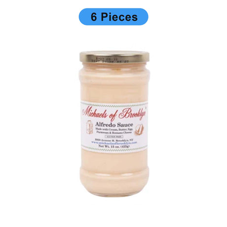 MICHAELS OF BROOKLYN ALFREDO SAUCE 15 OZ JAR