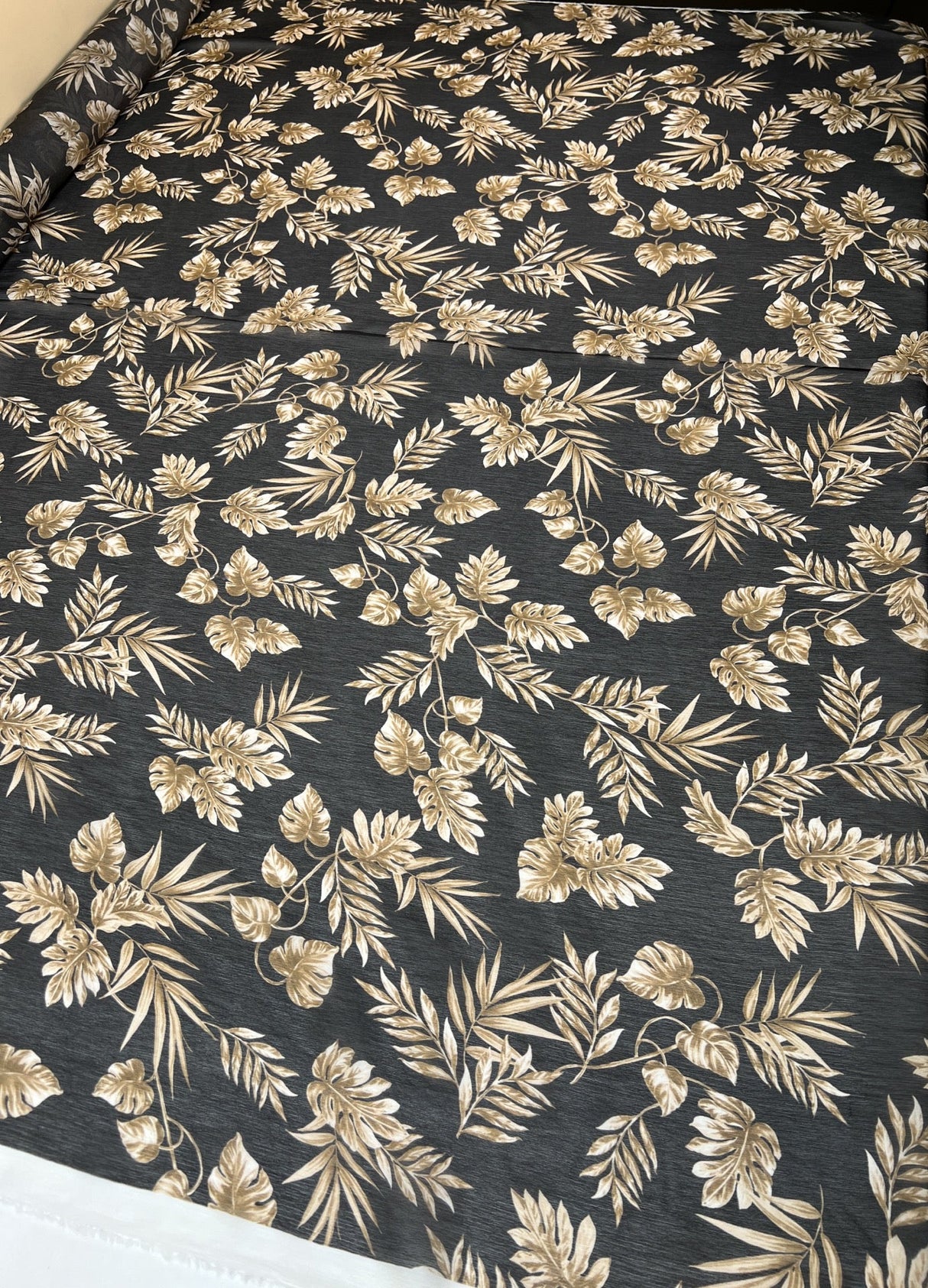 Viscose Chiffon Printed Black Brown