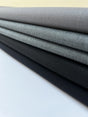 Virgin Wool Twill Gray Blue
