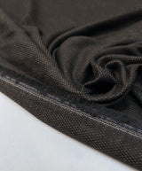 Jacquard Suit Fabric Brown Black