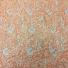 Floral Sequin Lace Fabric 52" Wide Polyester