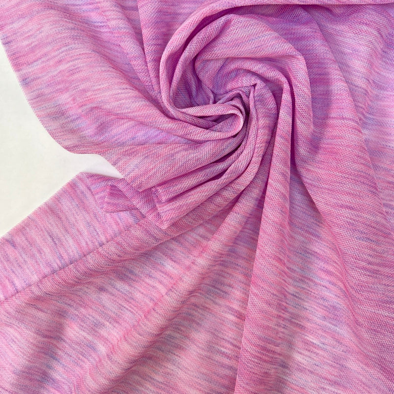 Pink Viscose Knit Sportswear Fabric
