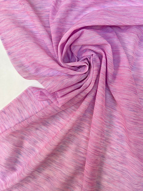 Pink Viscose Knit Sportswear Fabric