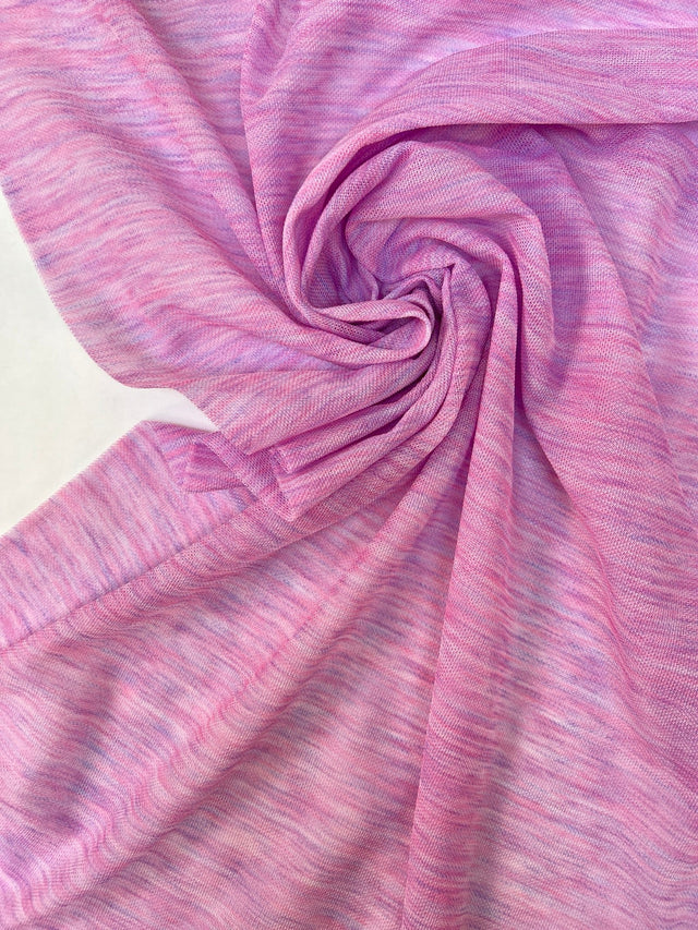 Pink Viscose Knit Sportswear Fabric