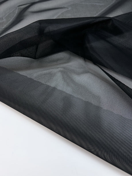Black Polyamide Mesh Lining