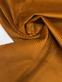 Cotton Corduroy Brown Ribbed