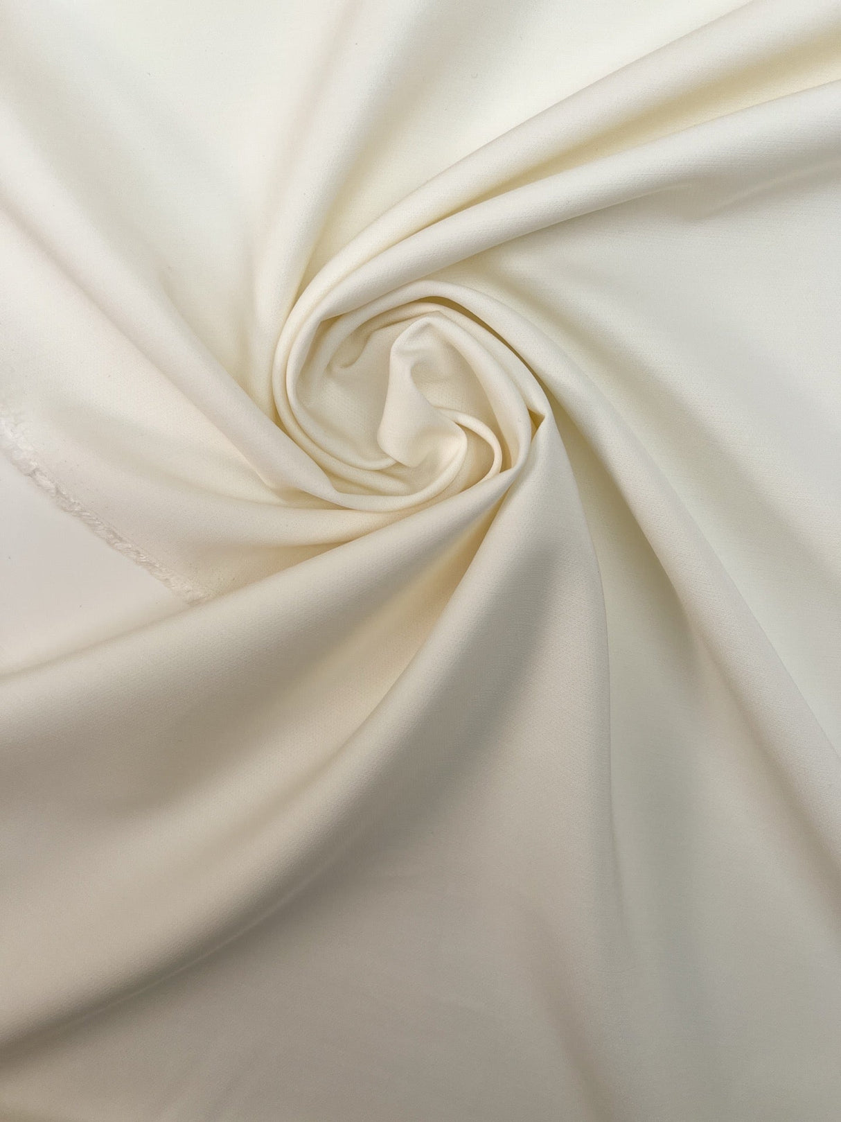 White Viscose Casualwear Fabric