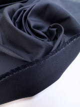 Blue Viscose Elastane Twill