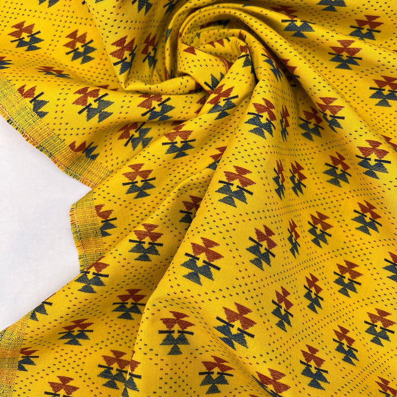 Polyester Jacquard Ethnic Print